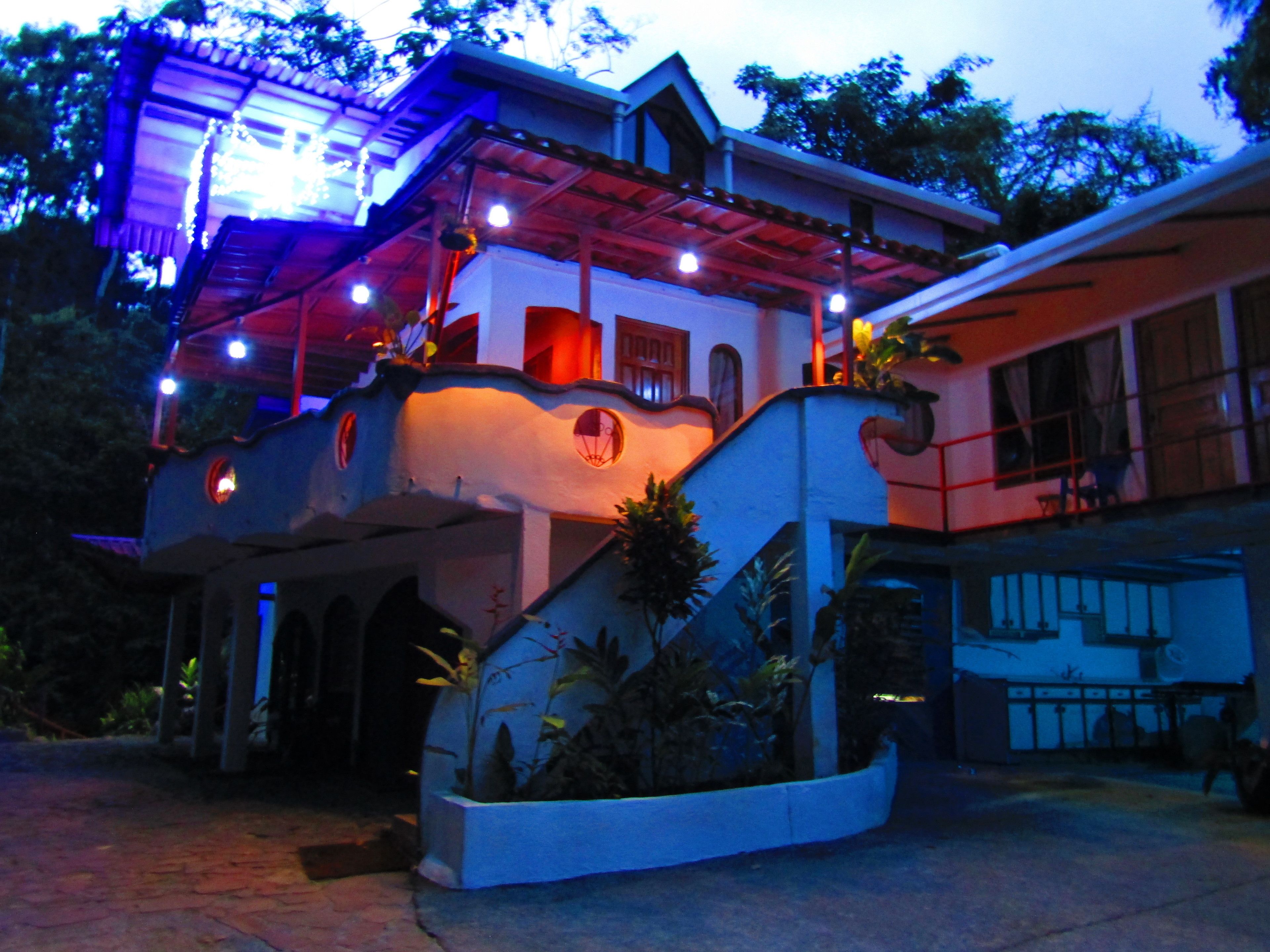 front of property – evening/night