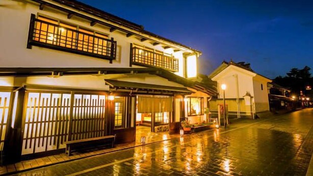 Front of property – evening/night - Tsuwanonooyado Yoshinoya (Tsuwano)