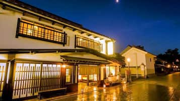 Front of property – evening/night