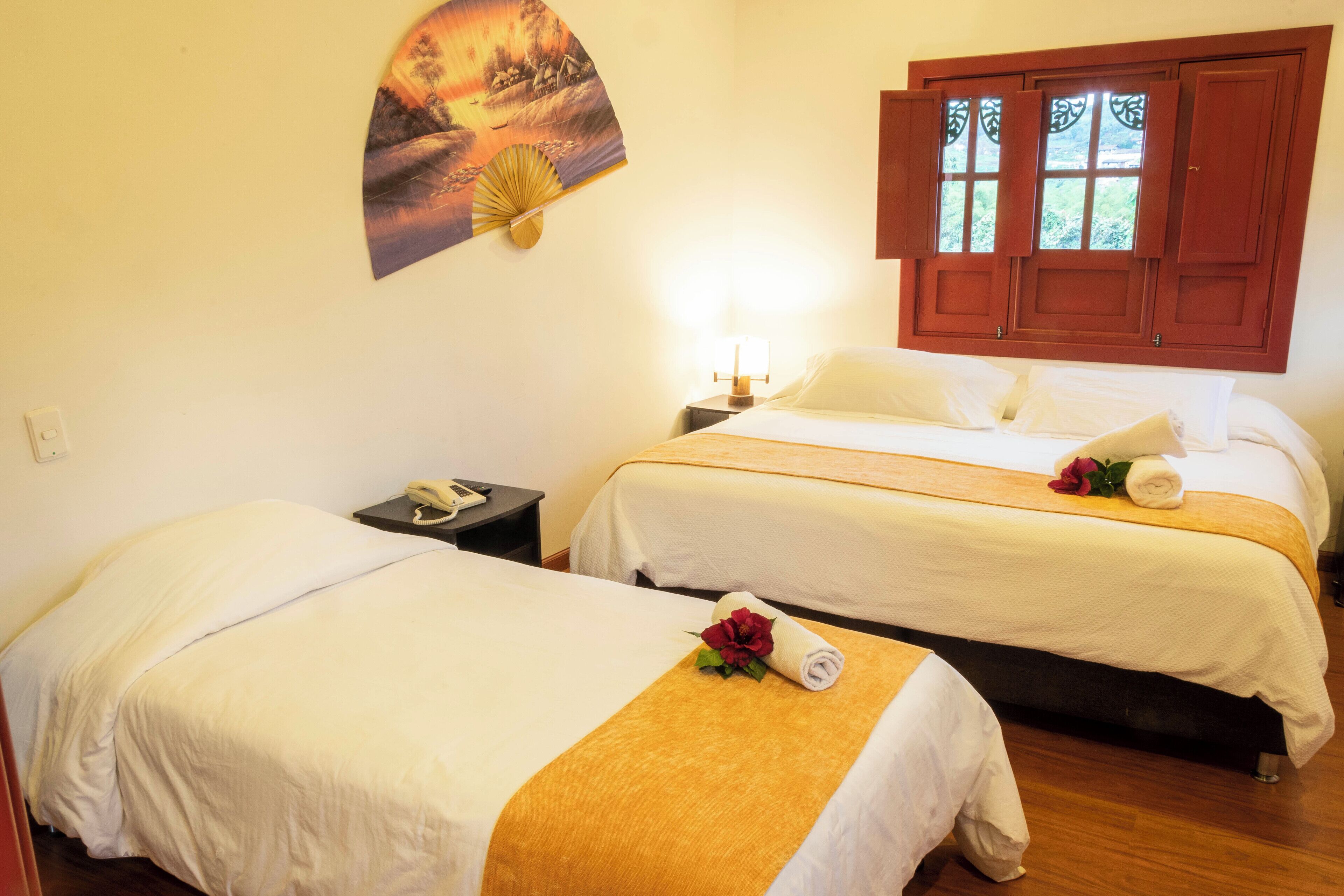 Free WiFi, bed sheets