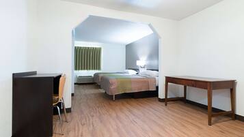 Desk, free WiFi, bed sheets, wheelchair access