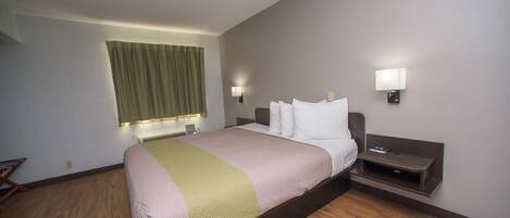 Desk, free WiFi, bed sheets, wheelchair access