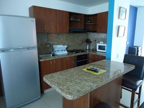 Private kitchen - Apartamento Edificio Palmetto 2301 - Arriendos IH (Cartagena de Indias)