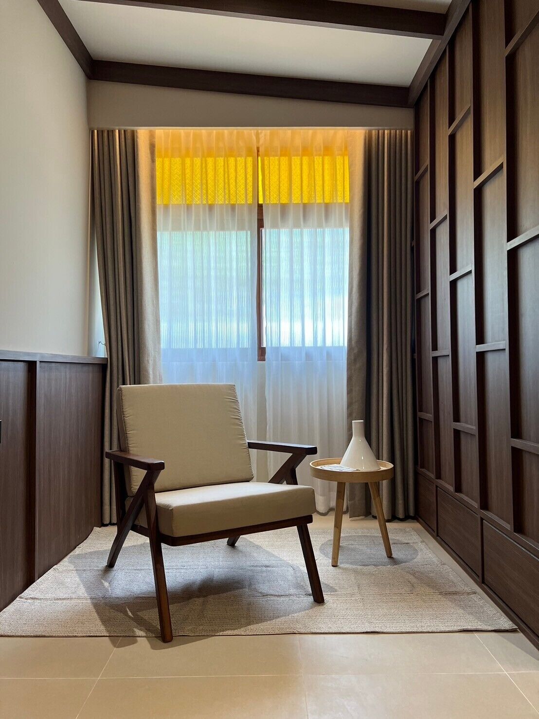 river view boutique double room | living area | 108-cm smart tv with cable channels