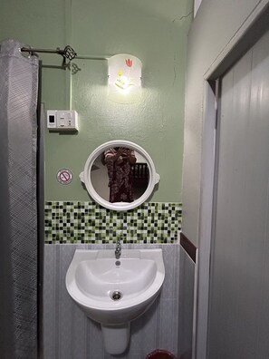 Kahden hengen deluxe-huone | Kylpyhuone | Ilmaiset hygieniatuotteet, hiustenkuivaaja, pyyhkeet