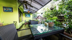 Terrace/patio - Green Hostel (Ayutthaya)