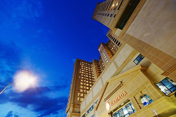 Front of property - evening/night