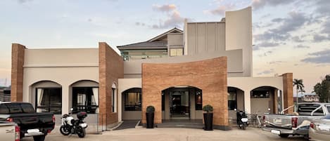 Facciata della struttura