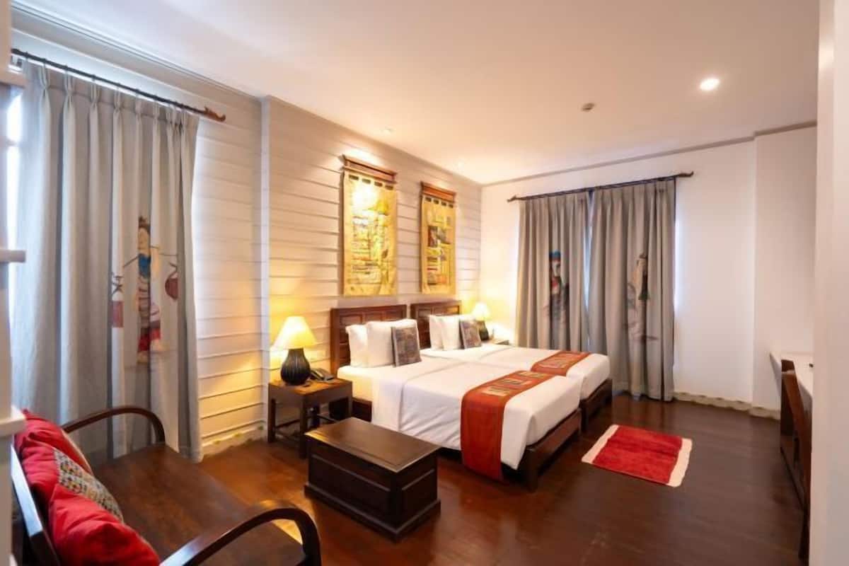 Free minibar, in-room safe, desk, rollaway beds