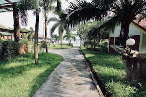 Deluxe Garden Bungalow | Blick auf den Garten