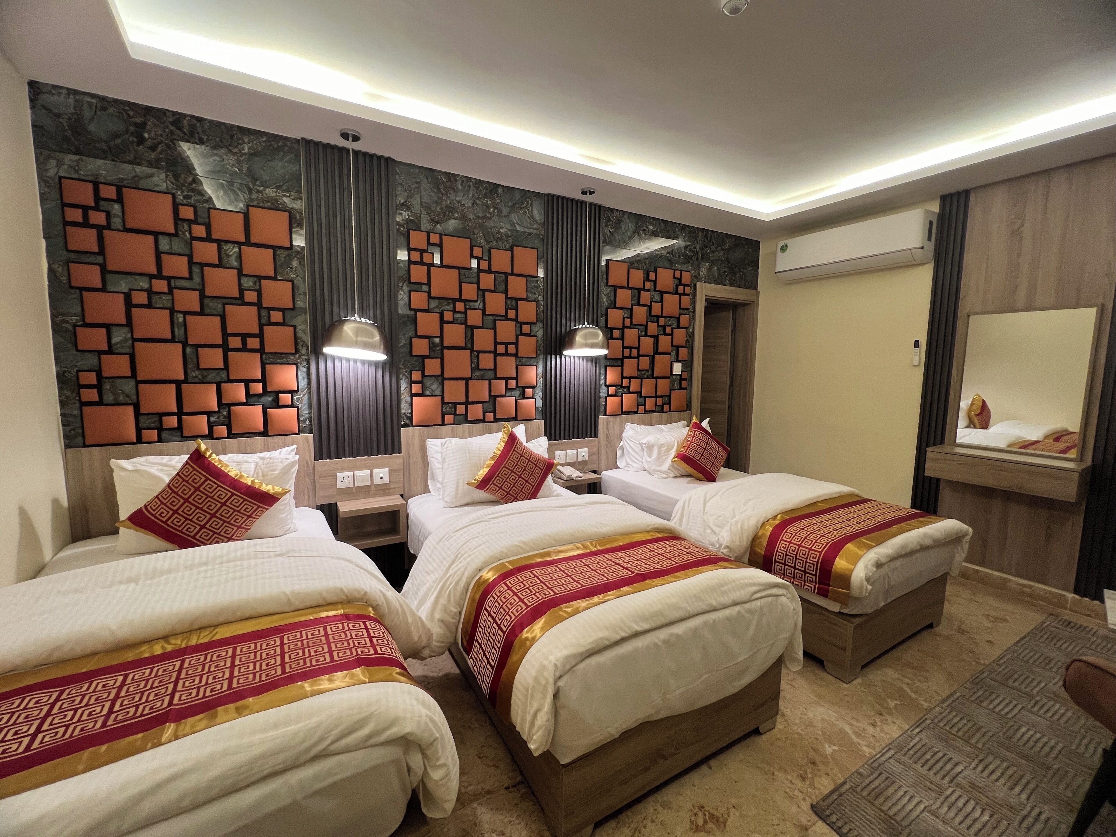 triple room | free minibar, in-room safe, blackout curtains, soundproofing