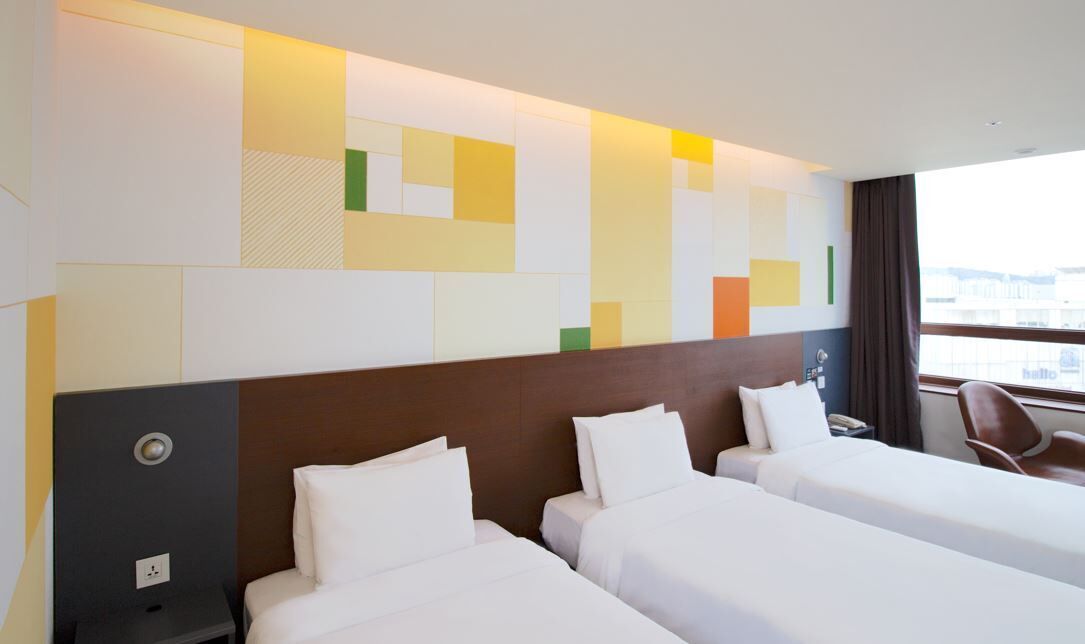 DIVE IN JOGAKBO ART STAY / TRIPLE | Caja fuerte, cortinas opacas, sistema de insonorización y wifi gratis