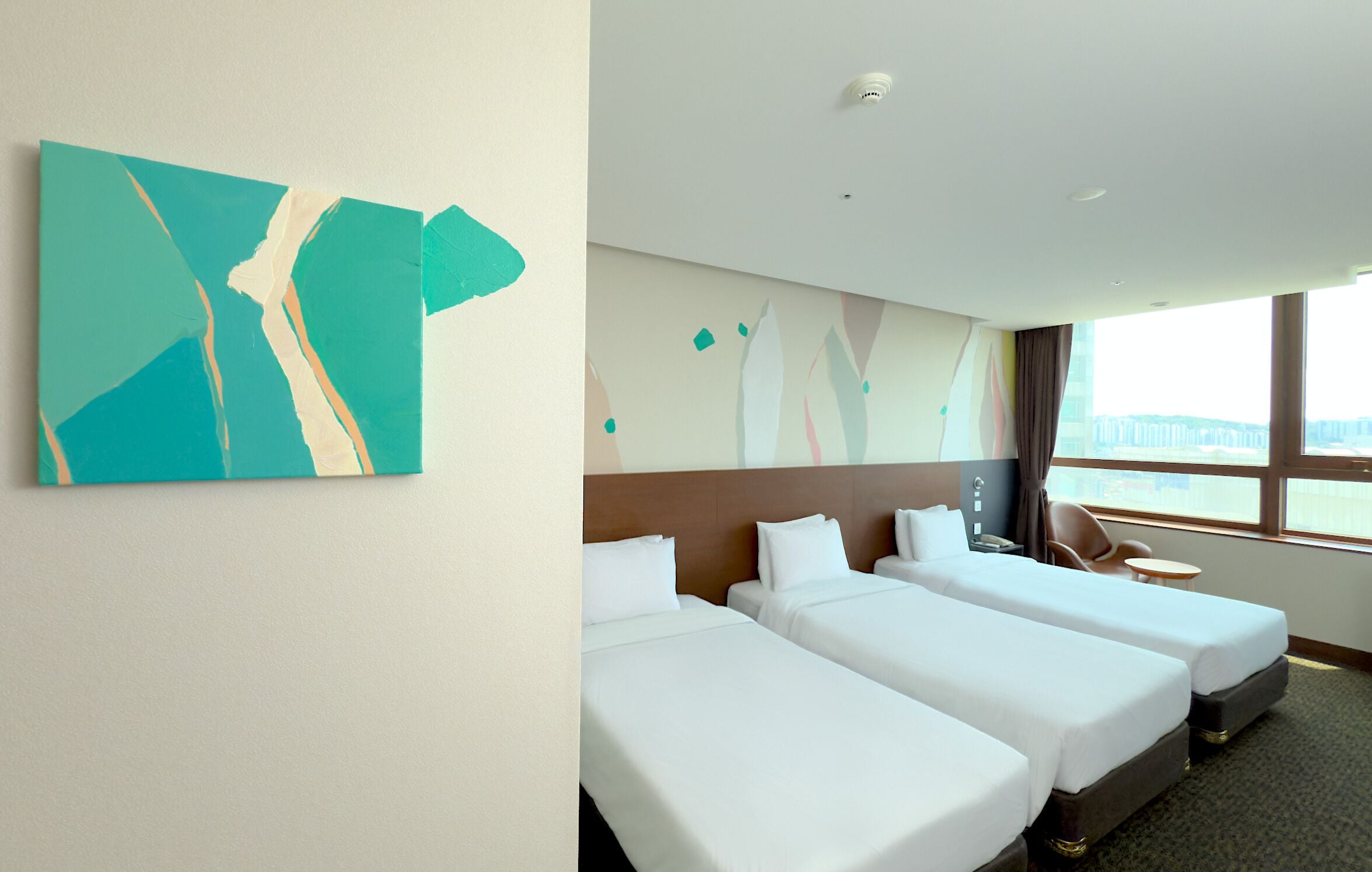 다이브 인 이은비 아트 스테이 서울 2/트리플룸 | 객실 내 금고, 암막 커튼, 방음 설비, 무료 WiFi