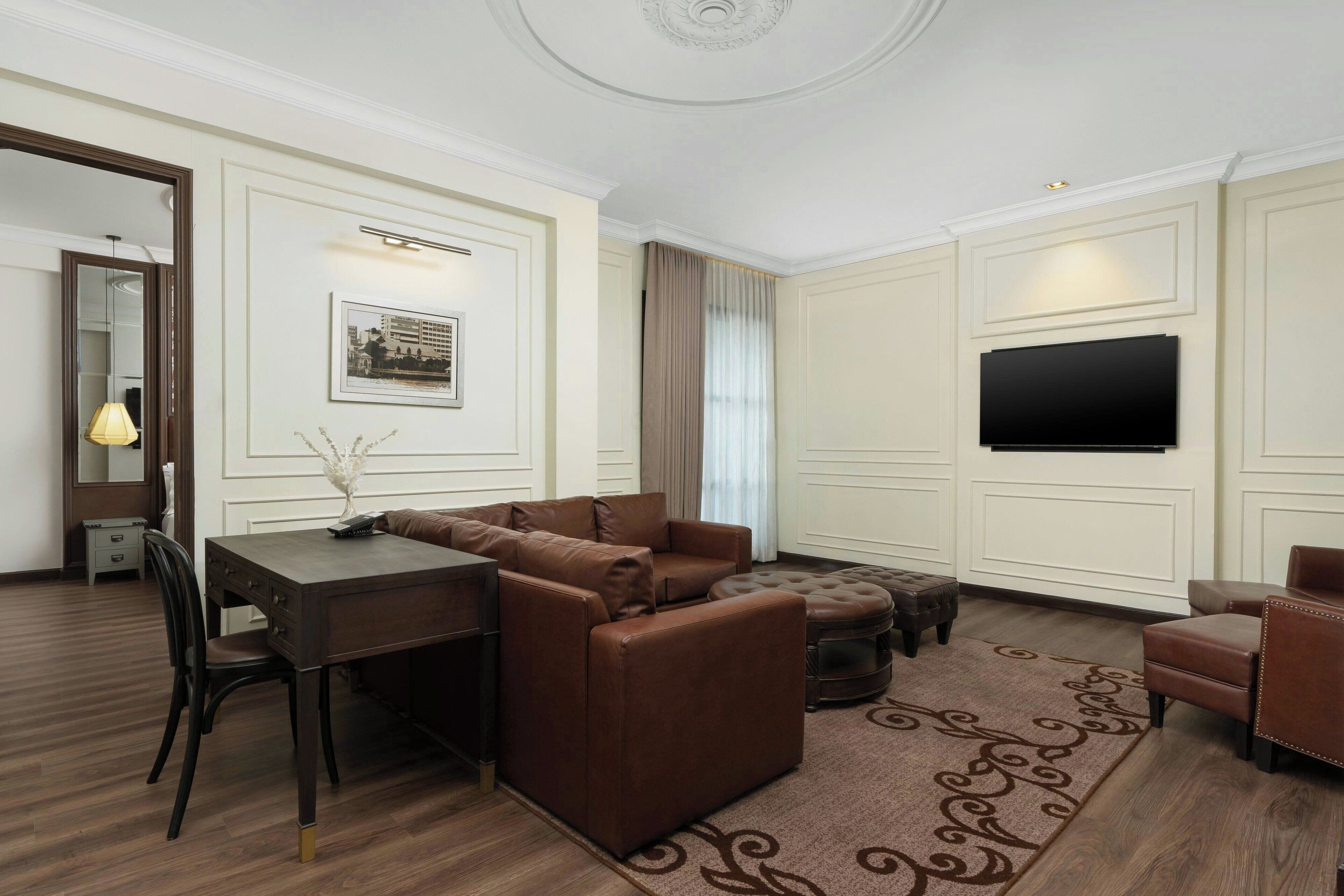 Suite, 1 Bedroom, Non Smoking, City View | Hypo-allergenic bedding, in-room safe, individually decorated