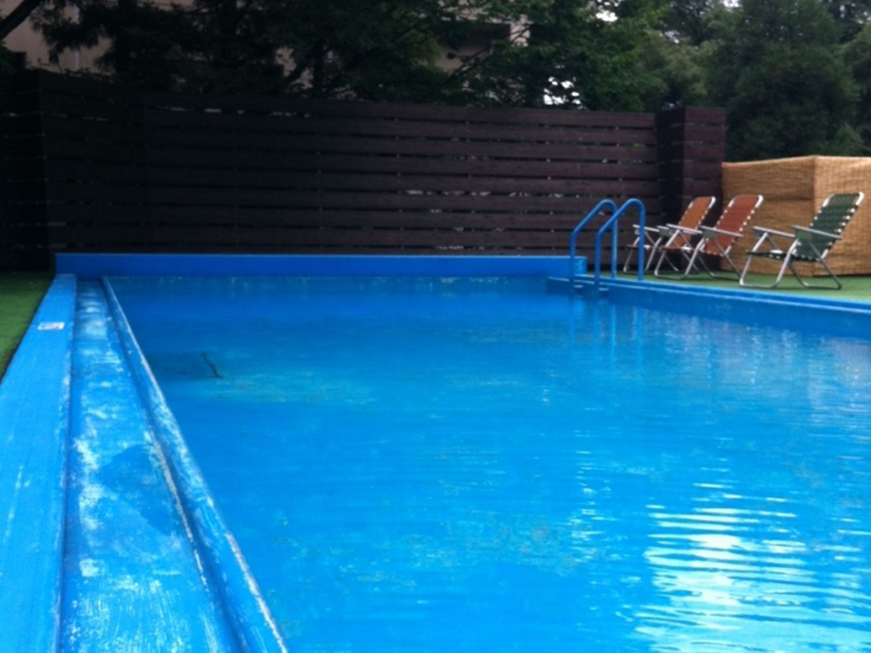 Seasonal outdoor pool