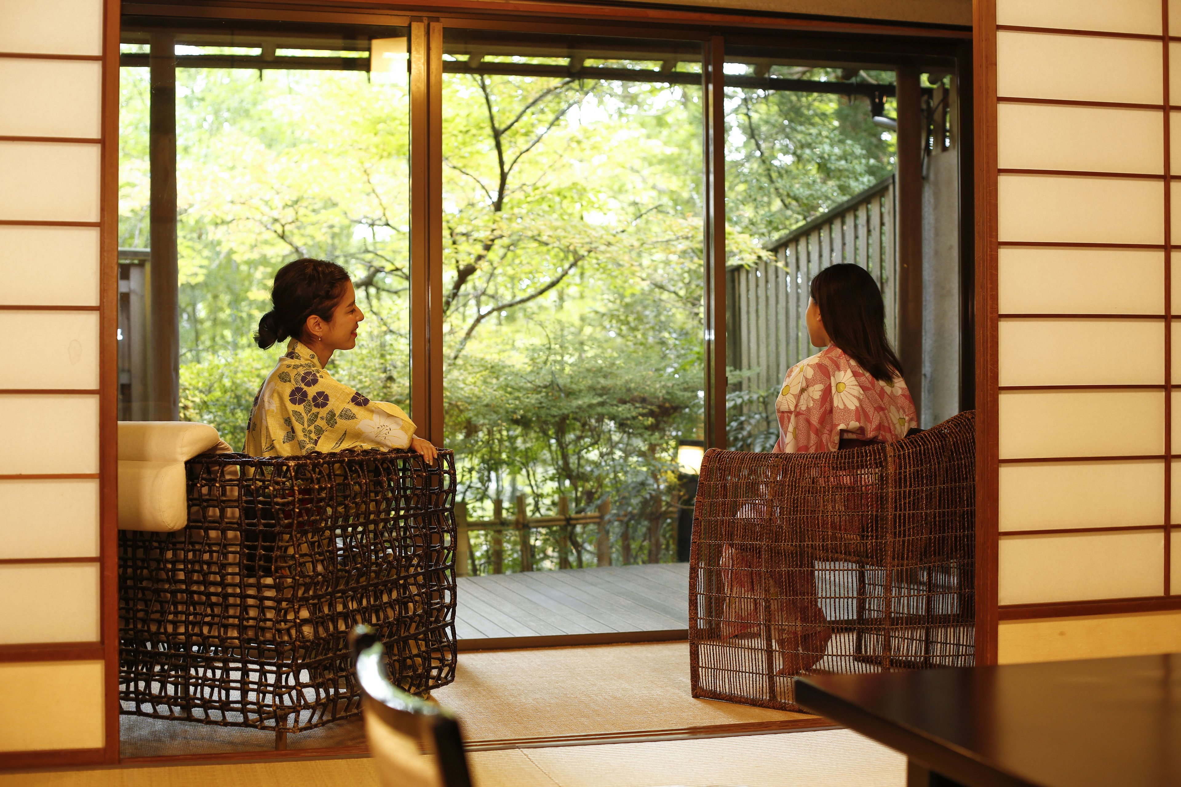 Suite Exécutive (Japanese Style, Open Air Bath) | Vue de la chambre