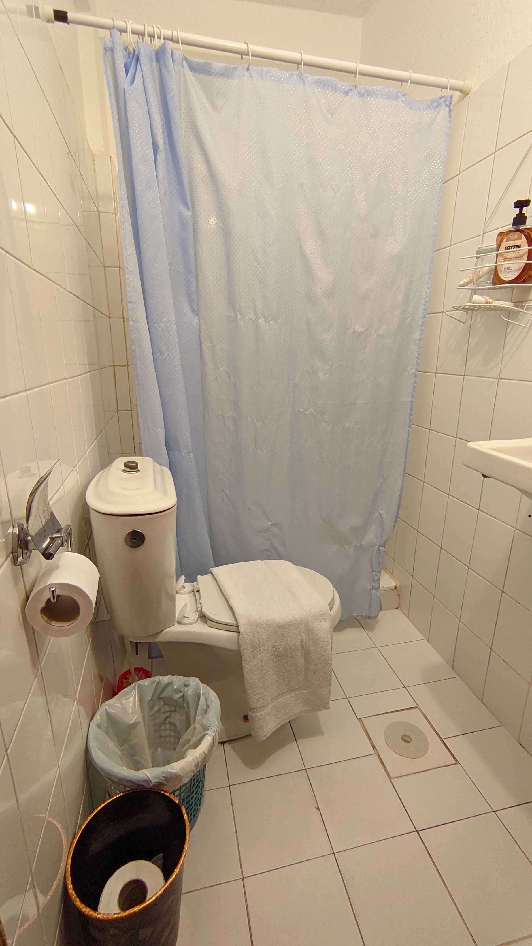 shower, rainfall showerhead, eco-friendly toiletries, hair dryer