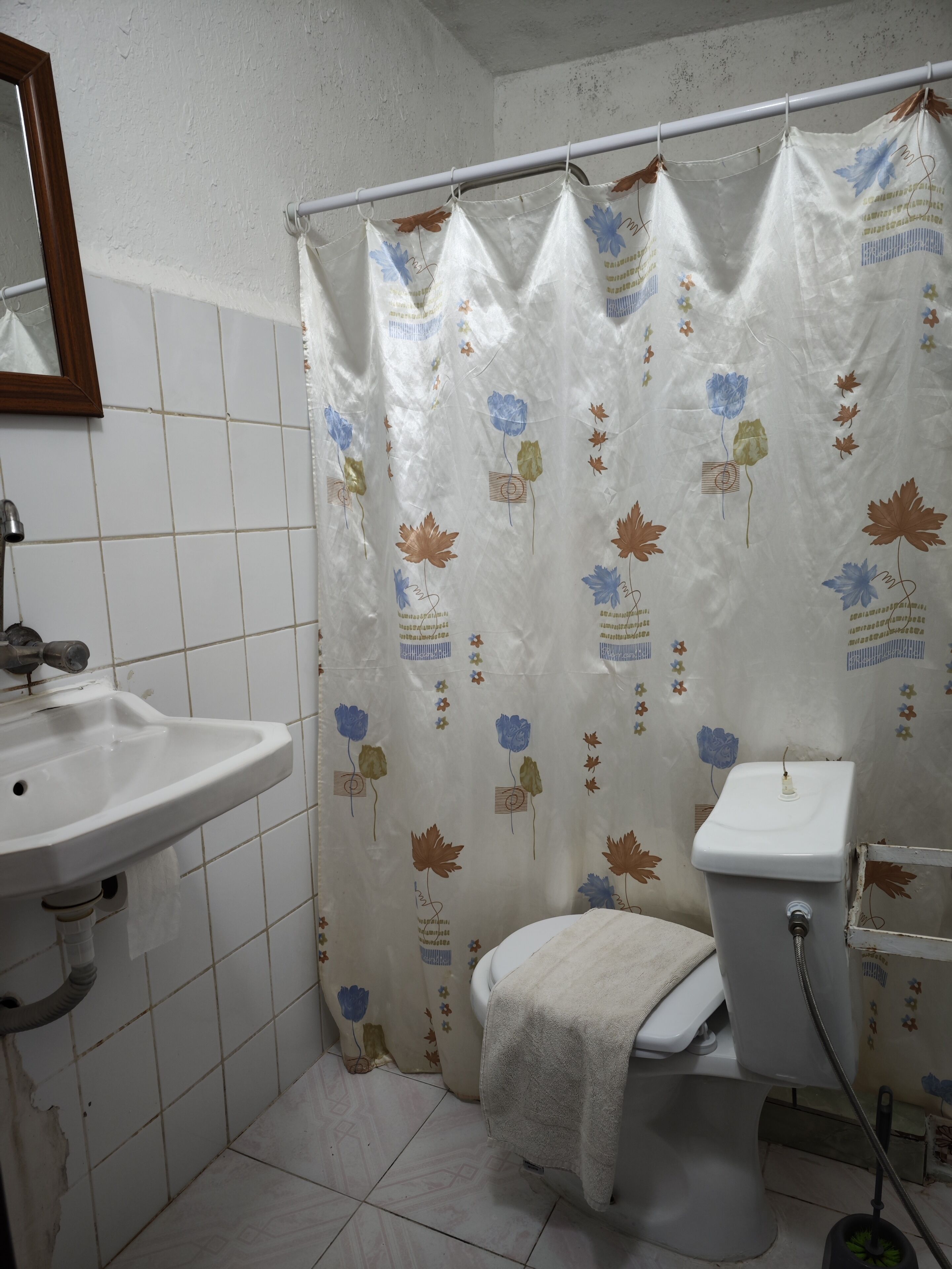 double room | bathroom | shower, rainfall showerhead, eco-friendly toiletries, hair dryer