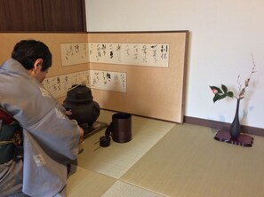 傳統客房 (1 Double bed + 3 Futons, Whole House) | 住宿內部