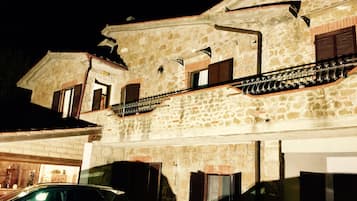 Blick von der Unterkunft