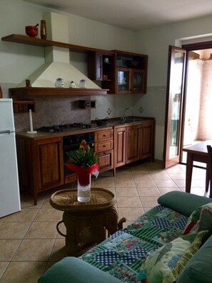 Apartment, 2 Bedrooms | Living area | Flat-screen TV - B&B Maremma Nel Tufo (Pitigliano)