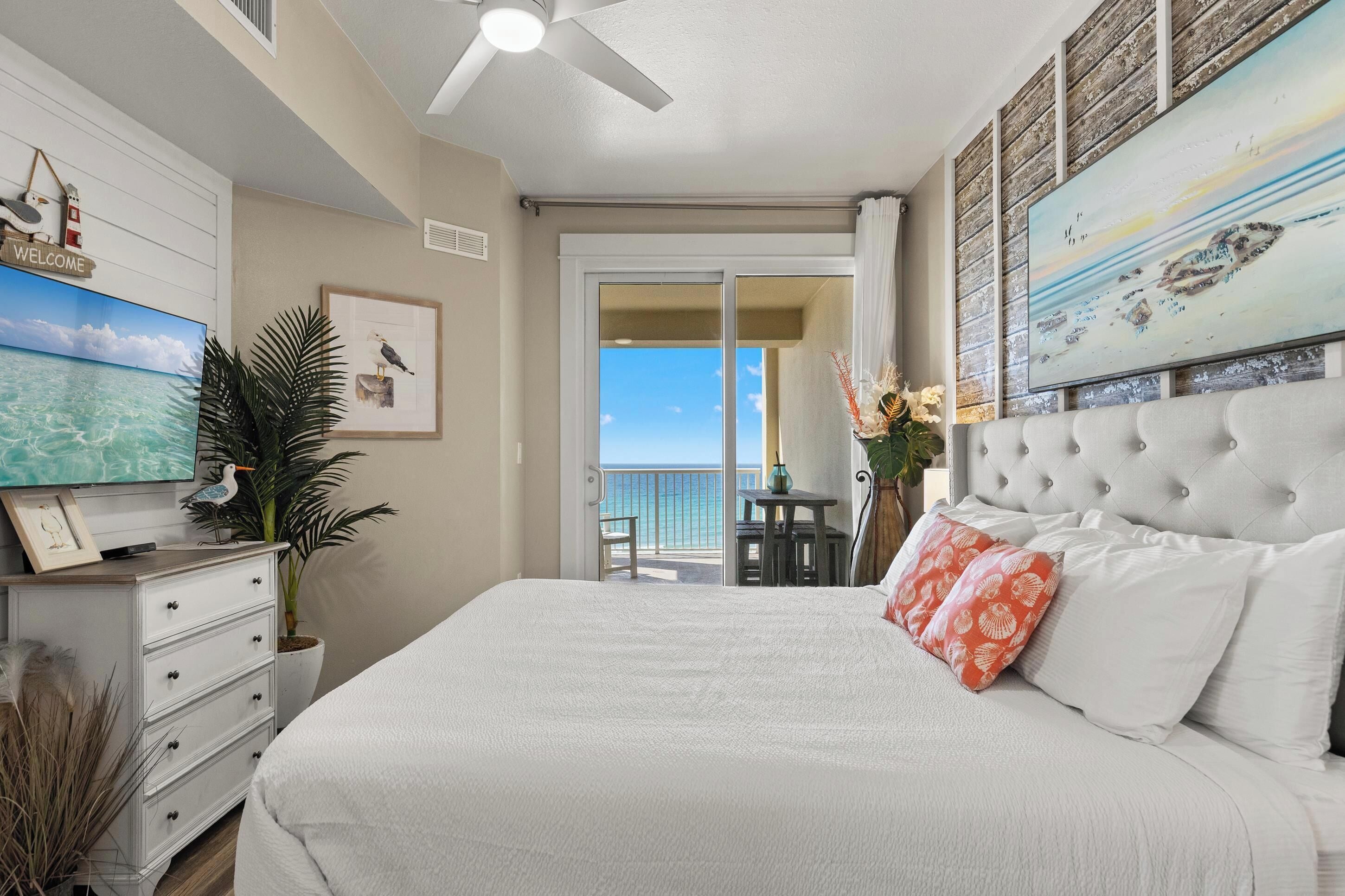 Condo, 3 Bedrooms, Ocean View (1-609) | Individually decorated, individually furnished, laptop workspace