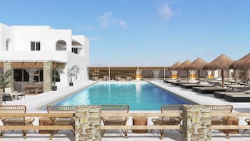 Seasonal outdoor pool