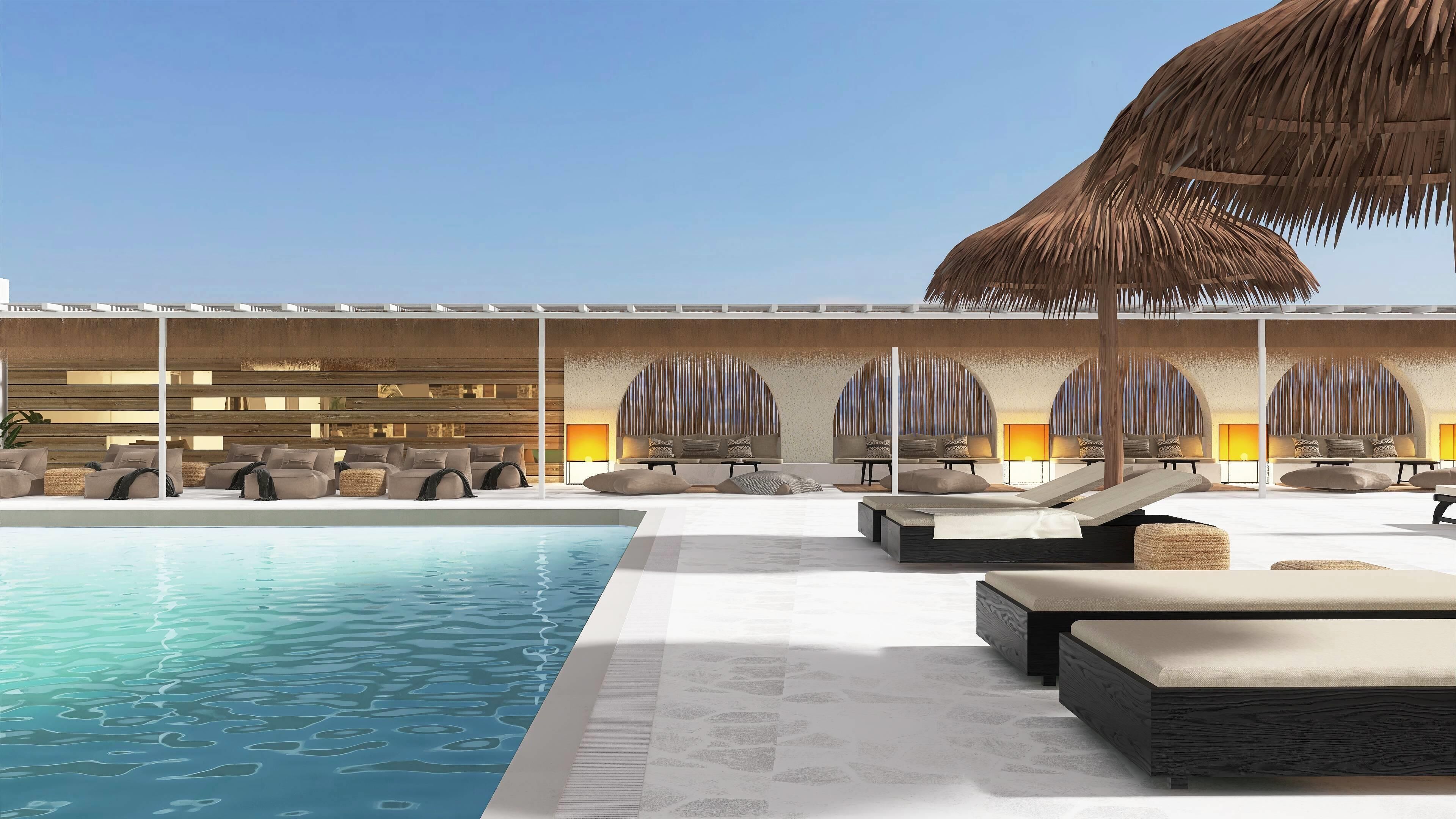 Seasonal outdoor pool