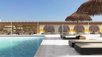 Seasonal outdoor pool