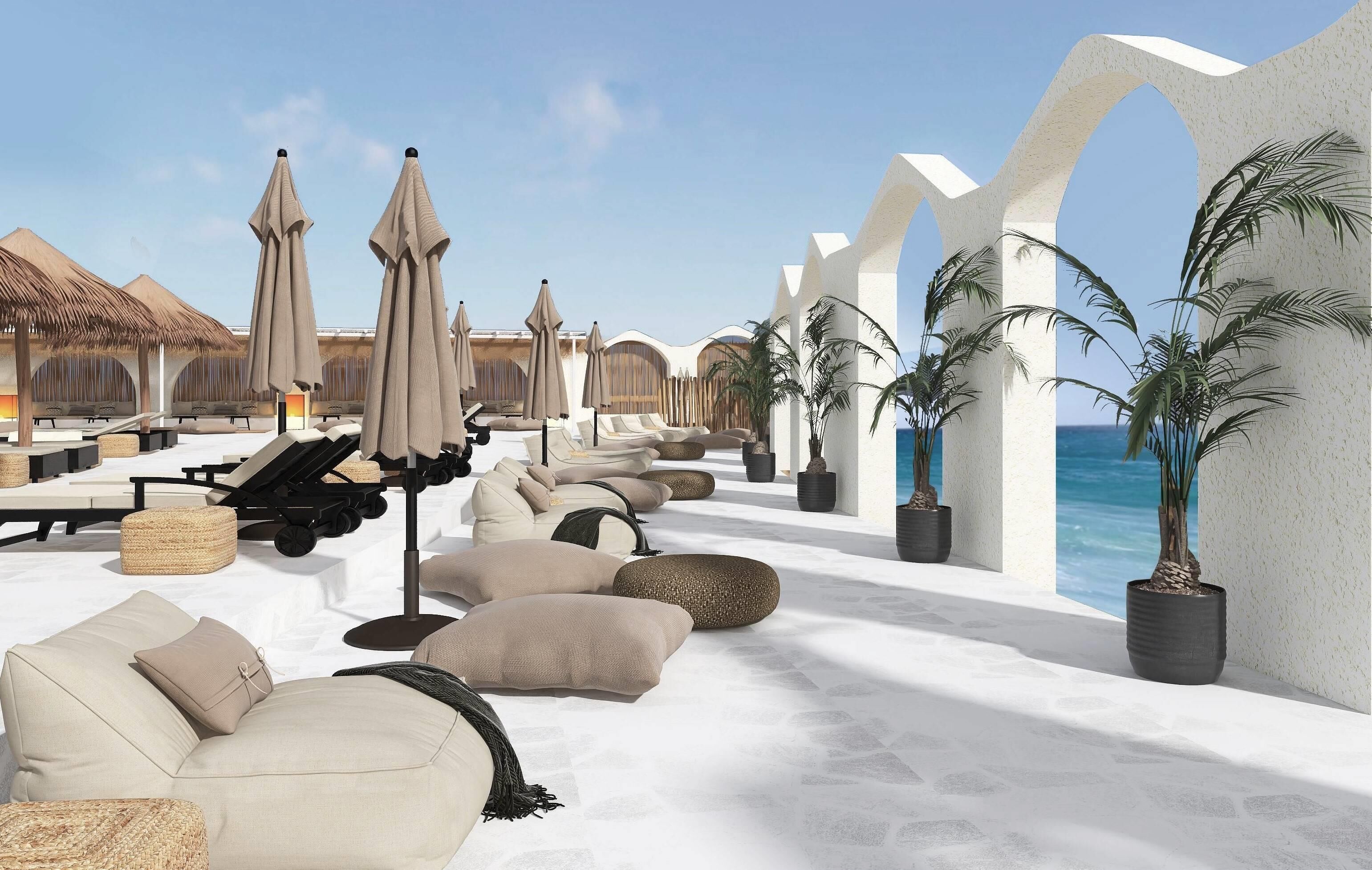 Seasonal outdoor pool