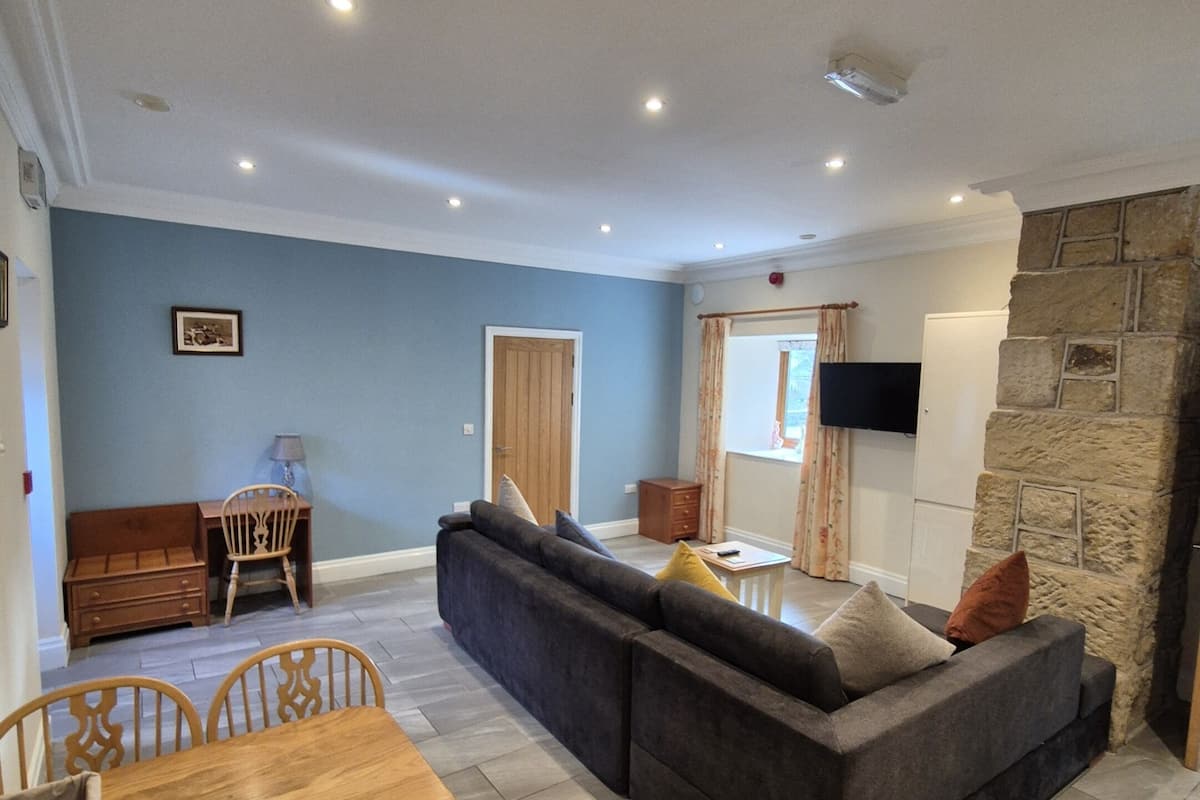 Lyxlägenhet - tillgänglighetsanpassat - eget badrum (Family) | Lounge