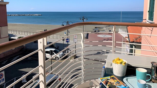 Apartamento, 1 quarto, acessível, vista para o oceano (Piazza Colombo 7) | Terraço/pátio