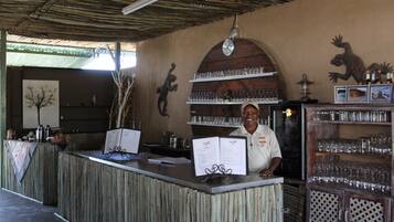 Poolside bar