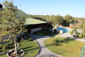 Entrada de la propiedad