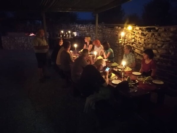 Aire de pique-nique/barbecue