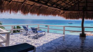 Vista a la playa o al mar