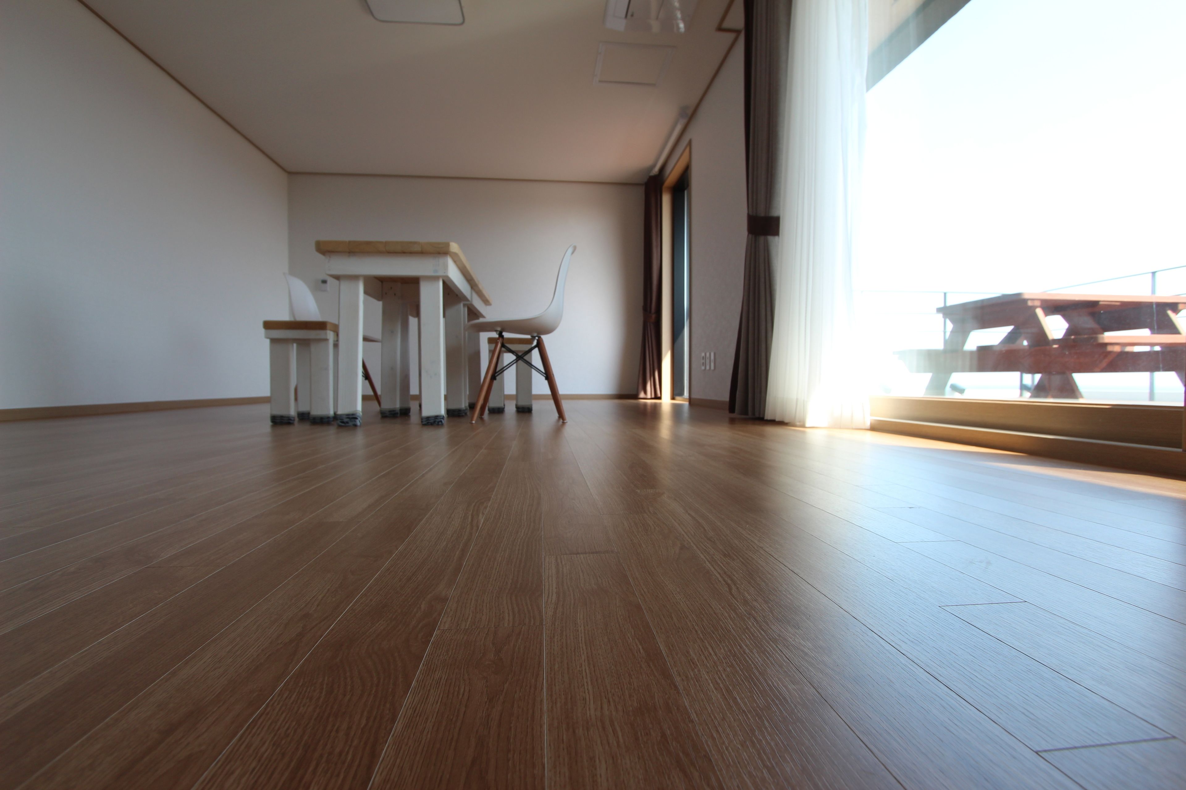 Familie maisonnette, 1 queensize bed | Woonruimte | Flatscreentelevisie