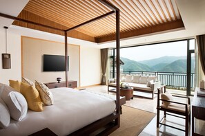 Villa, Lake View | Living area | LCD TV - Ji Hotel (Huzhou)