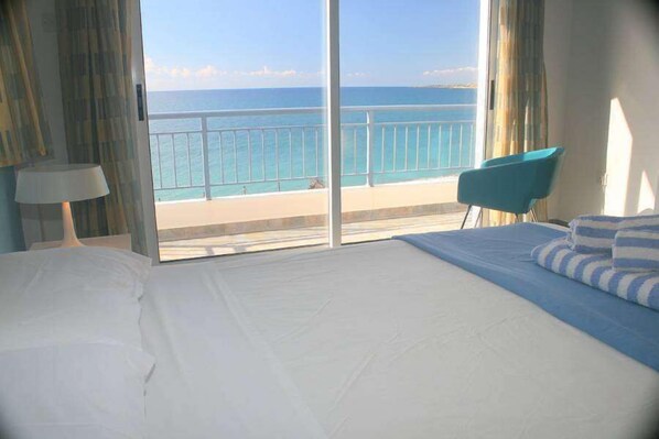 Villa, 4 Bedrooms, Private Pool (Poseidon) | 4 bedrooms, in-room safe, blackout drapes, iron/ironing board - Blue Coral Beach Villas (Paphos)