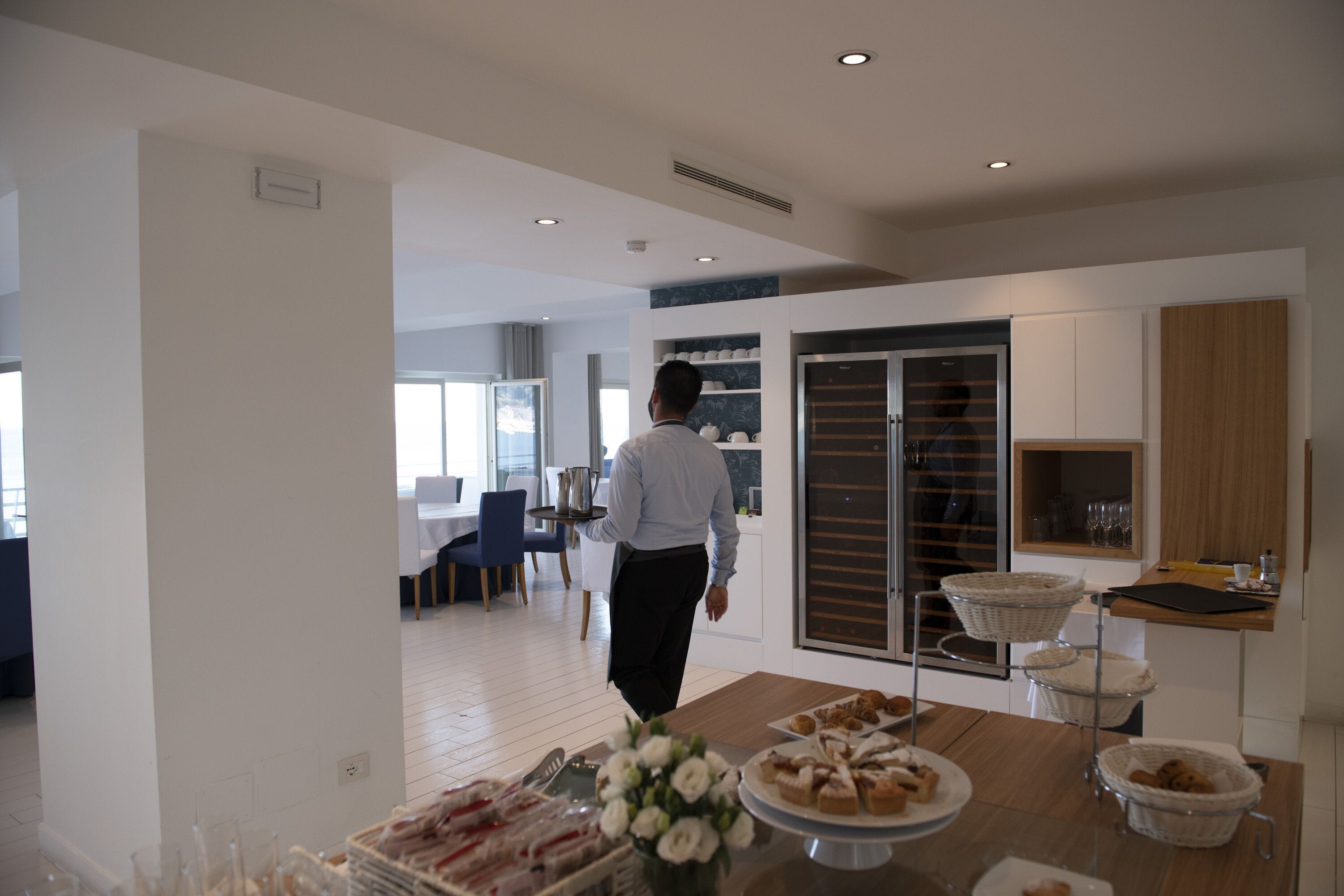 daily buffet breakfast (eur 15 per person)