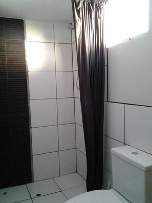 Double Room, Balcony, Mountain View | Bathroom | Shower, hair dryer, towels