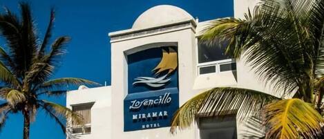 Façade de l’hébergement