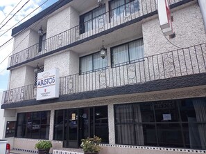 Fassade der Unterkunft