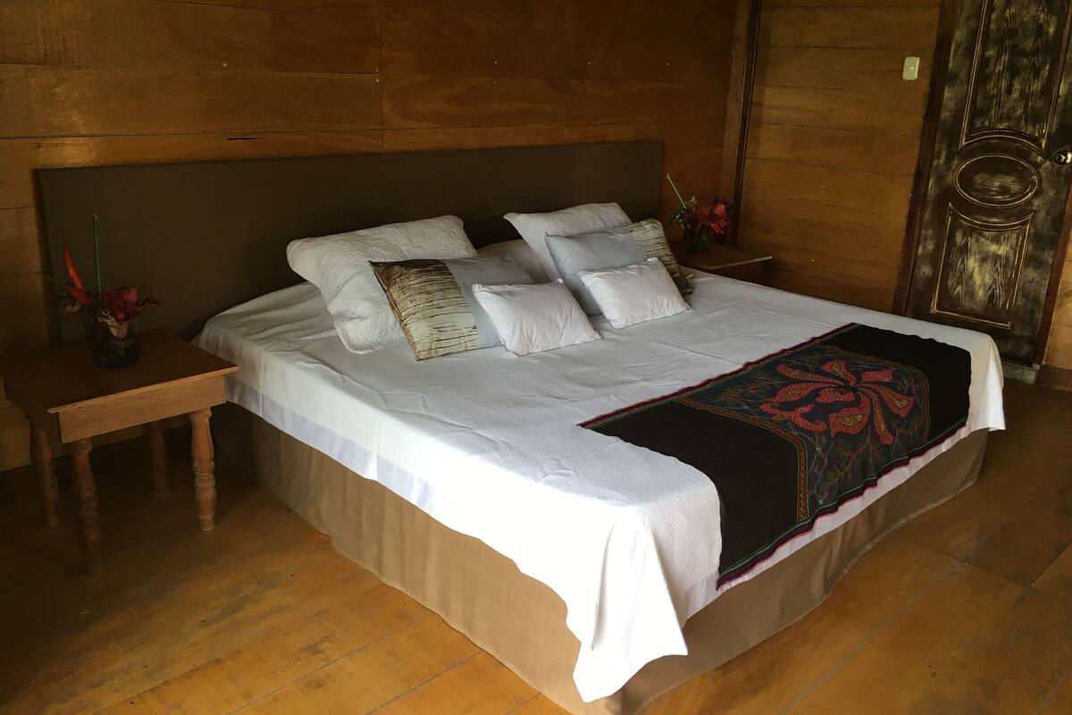Familienbungalow, 1 Schlafzimmer | Individuell dekoriert, individuell eingerichtet, Schreibtisch