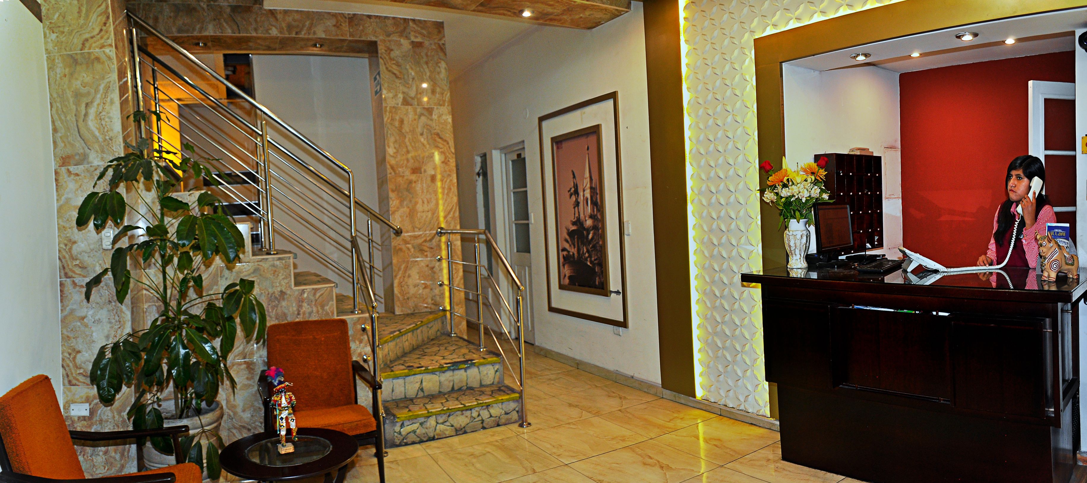 Entrada al alojamiento