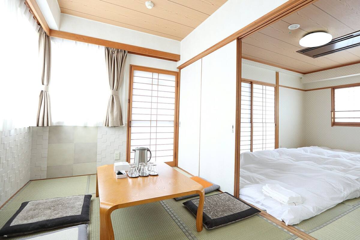 Desk, iron/ironing board (on request), WiFi (free), bed sheets