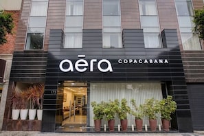 Façade de l’hébergement