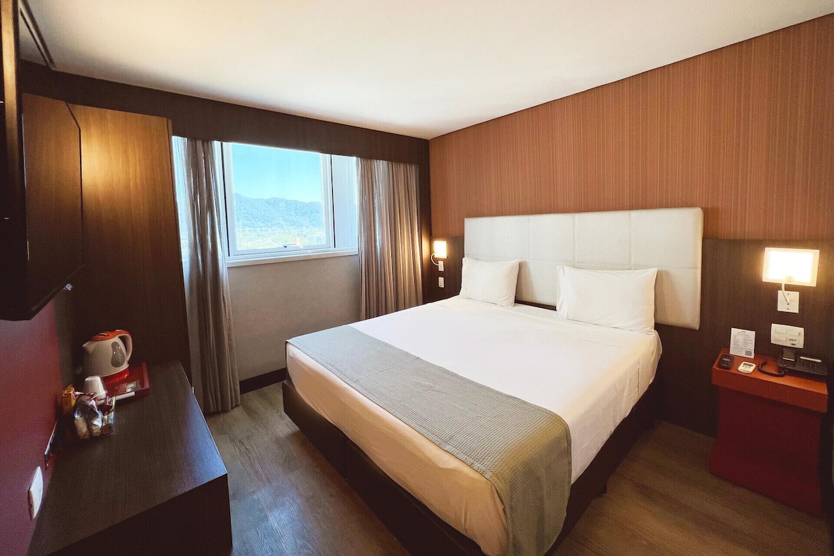 Minibar, escritorio, tabla de planchar con plancha y wifi gratis