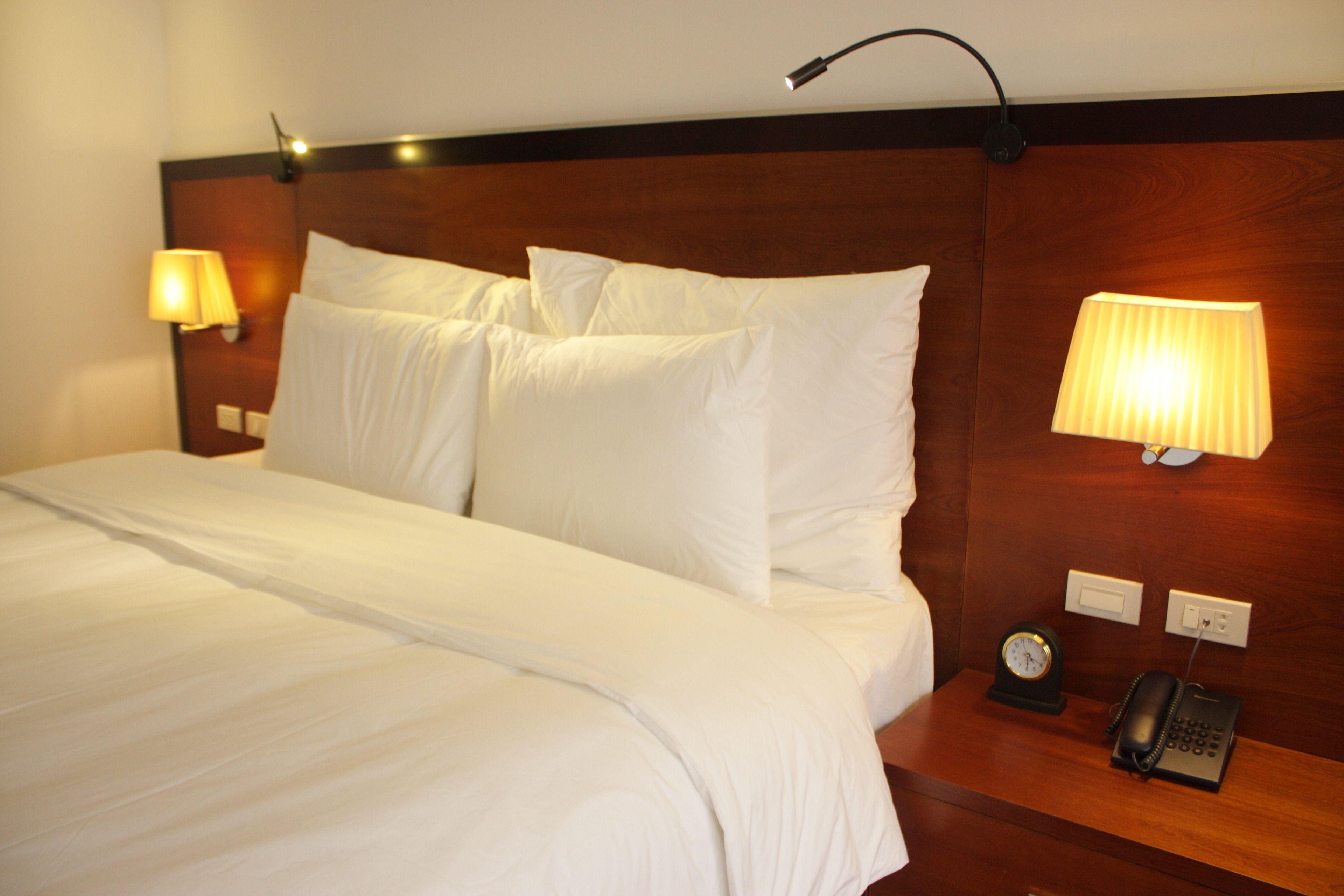 standard double room | minibar, in-room safe, individually decorated, desk