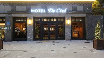 Fassade der Unterkunft